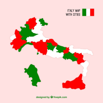 Italian map Italian map