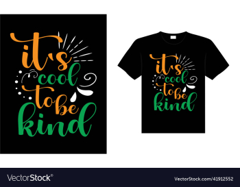 its cool to be kind its cool to be kind