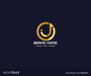 j modern letter logo j modern letter logo