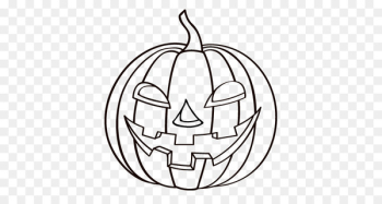 Jack-o'-lantern Coloring book Pumpkin Drawing Halloween - pumpkin 