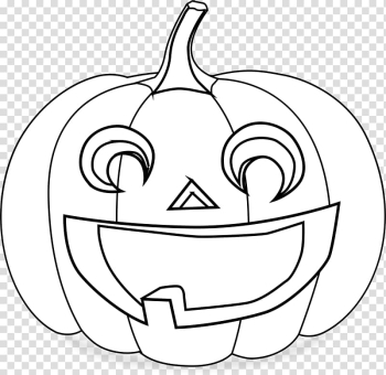 Jack-o'-lantern Drawing , black and white transparent background PNG clipart Jack-o'-lantern Drawing , black and white transparent background PNG clipart
