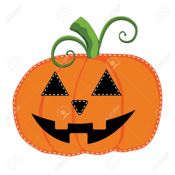 Jack O Lantern Or Carved Pumpkin On A Transparent Background ...