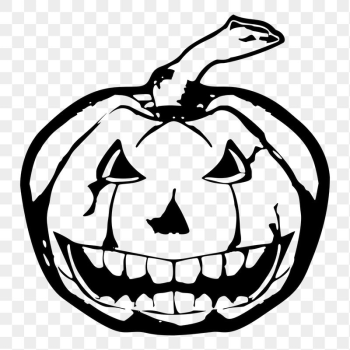 Jack'o'lantern png sticker illustration, transparent | Free PNG - rawpixel