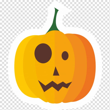 Jack-o'-lantern Pumpkin Calabaza Winter squash, pumpkin transparent background PNG clipart