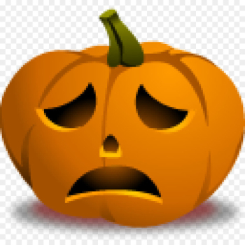 Jack-o'-lantern Pumpkin Face Sadness Clip art - Halloween Jack-o'-lantern Pumpkin Face Sadness Clip art - Halloween