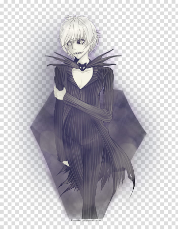Jack skellington anime ver transparent background PNG clipart Jack skellington anime ver transparent background PNG clipart