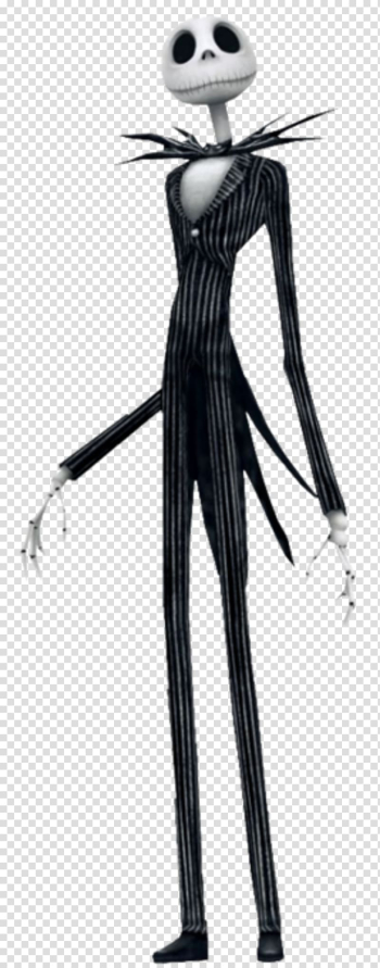 Jack Skellington Kingdom Hearts II Kingdom Hearts: Chain of Memories Kingdom Hearts 358/2 Days, kingdom hearts transparent background PNG clipart