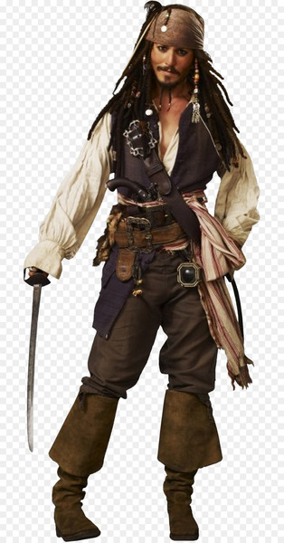 Jack Sparrow Pirates of the Caribbean: The Curse of the Black Pearl Piracy Film - pirate 