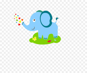 Jade Elephant Drawing - Elephant blowing bubbles Jade Elephant Drawing - Elephant blowing bubbles