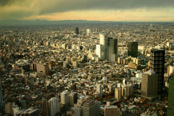 Japan City From Above Japan City From Above