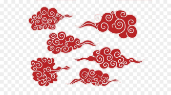 Japan Icon - Cartoon Japanese culture clouds icon Japan Icon - Cartoon Japanese culture clouds icon