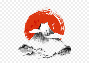 Japan Ink wash painting - Japanese Ink Painting Japan Ink wash painting - Japanese Ink Painting