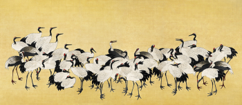 Japanese cranes (18th century) vintage | Free Photo Illustration - rawpixel Japanese cranes (18th century) vintage | Free Photo Illustration - rawpixel