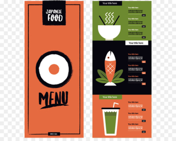 Japanese Cuisine Sushi Menu Restaurant - Japanese creative menu 