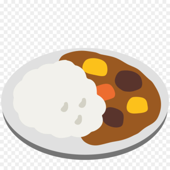Japanese curry Emoji Rice and curry Android Nougat Food - curry fish balls 
