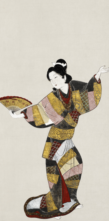 Japanese female dancer (17th century) | Free Photo Illustration - rawpixel Japanese female dancer (17th century) | Free Photo Illustration - rawpixel