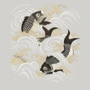 Japanese fish collage element, vintage | Free PSD Illustration - rawpixel Japanese fish collage element, vintage | Free PSD Illustration - rawpixel