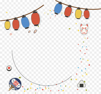 Japanese Illustration - Japanese style border Japanese Illustration - Japanese style border