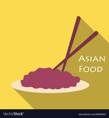 Japanese noodles asian thai chinese food vector image Japanese noodles asian thai chinese food vector image