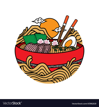 japanese ramen noodles icon japanese ramen noodles icon
