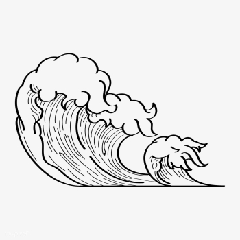 Japanese wave art doodle | Free stock vector - 843122 Japanese wave art doodle | Free stock vector - 843122