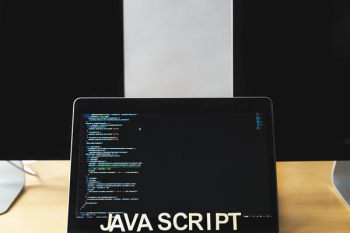Javascript Code On Laptop Screen Javascript Code On Laptop Screen
