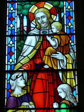 Jesus Christ Stained Glass Artwork Jesus Christ Stained Glass Artwork