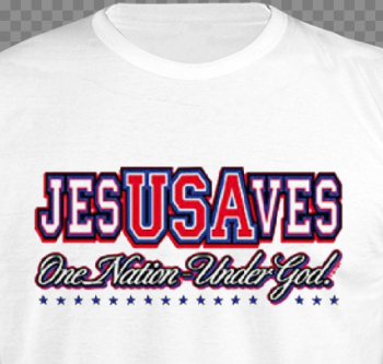 Jesus Saves - One nation under God – Rosewood Bargain Barn
