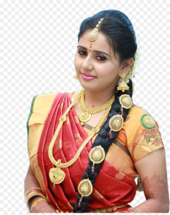 Jewellery Sari Model Bride Wedding dress - indian Jewellery Sari Model Bride Wedding dress - indian