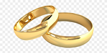 Jewelry Clipart Wedding Ring - Gold Wedding Ring Png