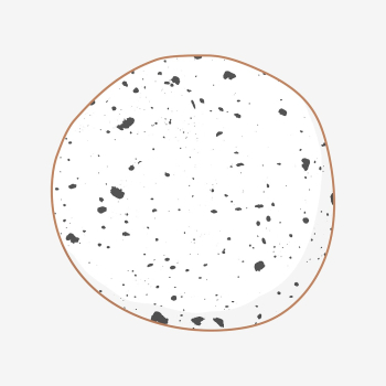 Jewelry coaster sticker, terrazzo pattern, | Free Vector - rawpixel