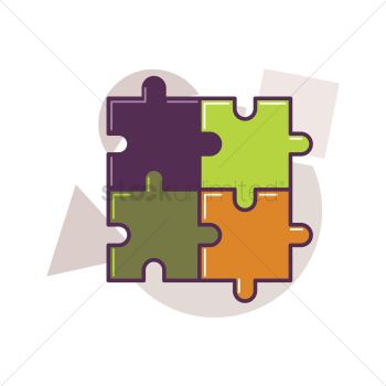 Jigsaw puzzle pieces Jigsaw puzzle pieces