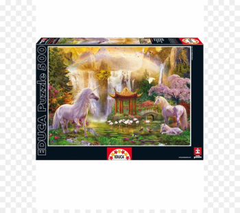 Jigsaw Puzzles Educa Borràs Unicorn Painting - unicorn Jigsaw Puzzles Educa Borràs Unicorn Painting - unicorn