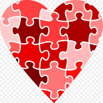 Jigsaw Puzzles Heart Clip art Pink (Puzzle) - heart Jigsaw Puzzles Heart Clip art Pink (Puzzle) - heart