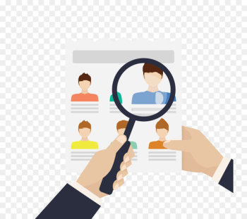 Job Employment website Recruitment Career - Vector personnel information 