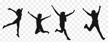 Joy Jumping Silhouette 2 - Silhouette Of People Jumping Joy Jumping Silhouette 2 - Silhouette Of People Jumping