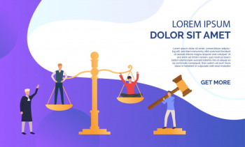 Judgement of people presentation illustration Free Vector Judgement of people presentation illustration Free Vector