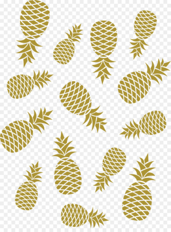 Juice Pineapple - Golden pineapple pattern Juice Pineapple - Golden pineapple pattern