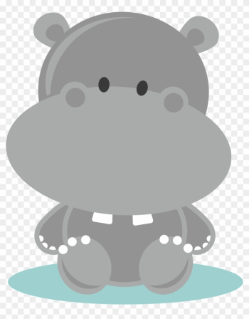 Jungle Baby Shower Clip Art Download - Baby Hippo Cartoon Jungle Baby Shower Clip Art Download - Baby Hippo Cartoon