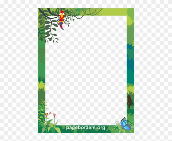 Jungle Border Png Clipart - Jungle Border Jungle Border Png Clipart - Jungle Border
