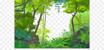 Jungle Euclidean vector Tropical rainforest - Cartoon Forest Jungle Euclidean vector Tropical rainforest - Cartoon Forest