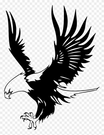 Just Eagles - Eagle Logo Design Black And White Png