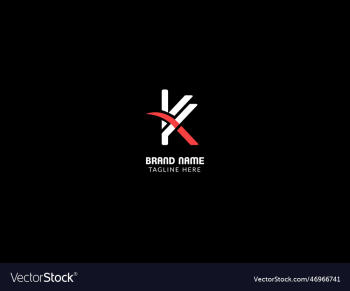 k modern letter logo k modern letter logo