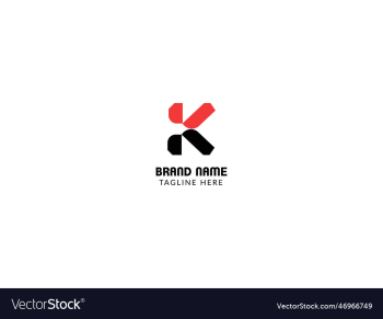 k modern letter logo k modern letter logo