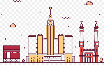 Kaaba Skyline Stock illustration Illustration - City Mecca Kaaba Skyline Stock illustration Illustration - City Mecca