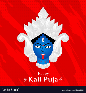 kali puja celebration social media template design kali puja celebration social media template design