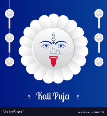 kali puja celebration social media template design kali puja celebration social media template design
