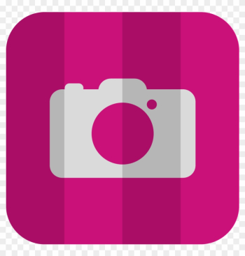 Kamera Symbol - Pink Camera Icon