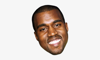 Kanye West Head Transparent PNG - 300x412 - Free Download on NicePNG