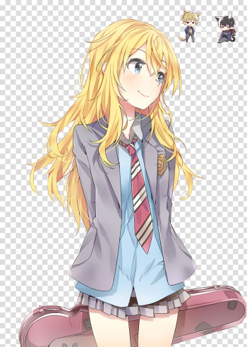Kaori Kousei Your Lie in April Anime Music, april transparent background PNG clipart Kaori Kousei Your Lie in April Anime Music, april transparent background PNG clipart